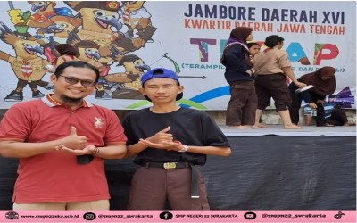ALFREDO PUTRA IS KARNO MENJADI PESERTA JAMBORE DAERAH KWARDA JAWA TENGAH 2024